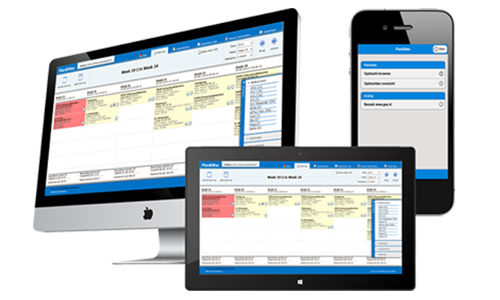 schermen met planwas